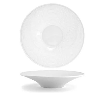 Front Of The House Spiral 6.25 Oz Flare Bowl, White 6 /Case