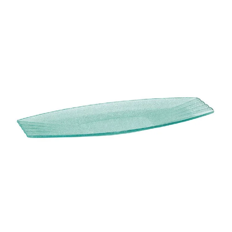 G.E.T. Cache 22.5" x 9" Oval Platter, Jade