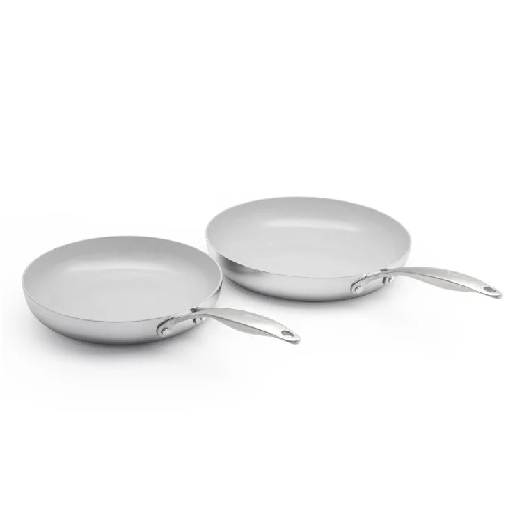 Venice Pro Evershine Non-Stick 10" and 12" Open Fry Pan Set