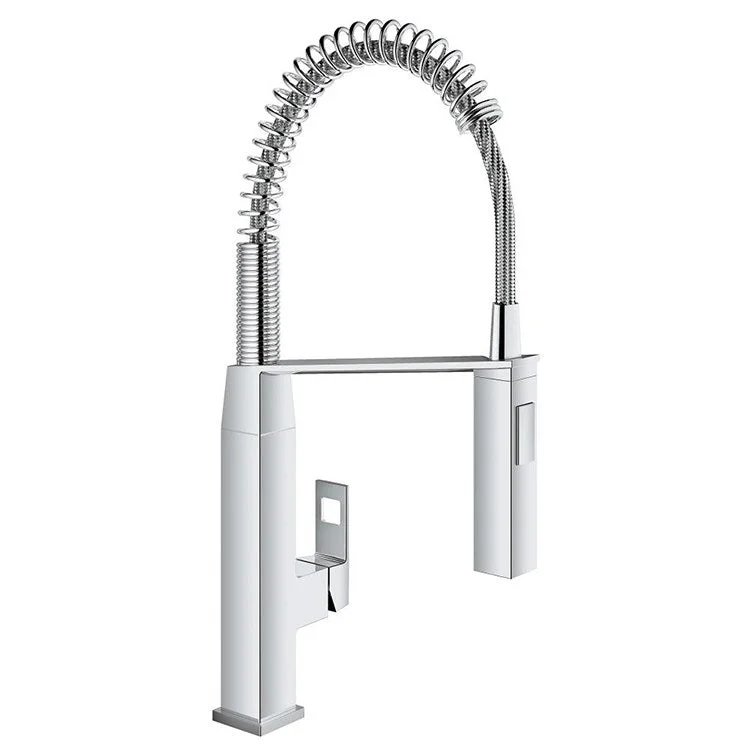 Eurocube Professional Single Handle Pull Down Kitchen Faucet