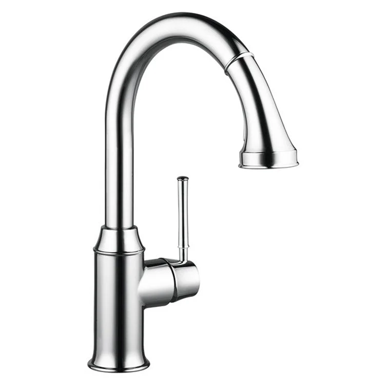 Talis C Single Handle Pull Down Kitchen Faucet with Dual Spray