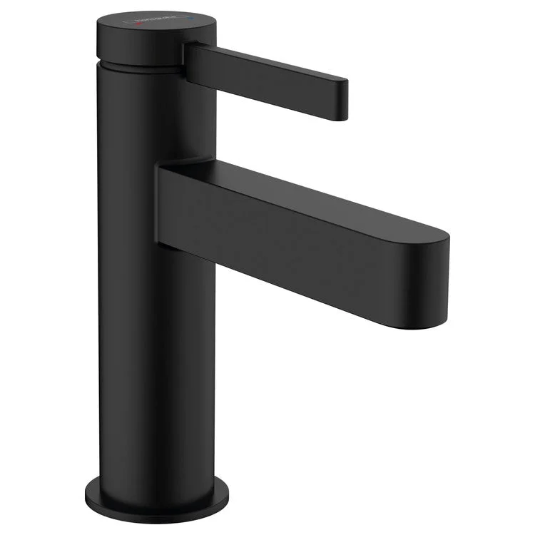 Lavatory Faucet Finoris Deck Mount 1 Lever ADA Matte Black 1.2 Gallons per Minute