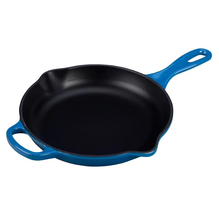 Signature 1-3/8-Quart (9") Cast Iron Skillet with Iron Handle - Marseille