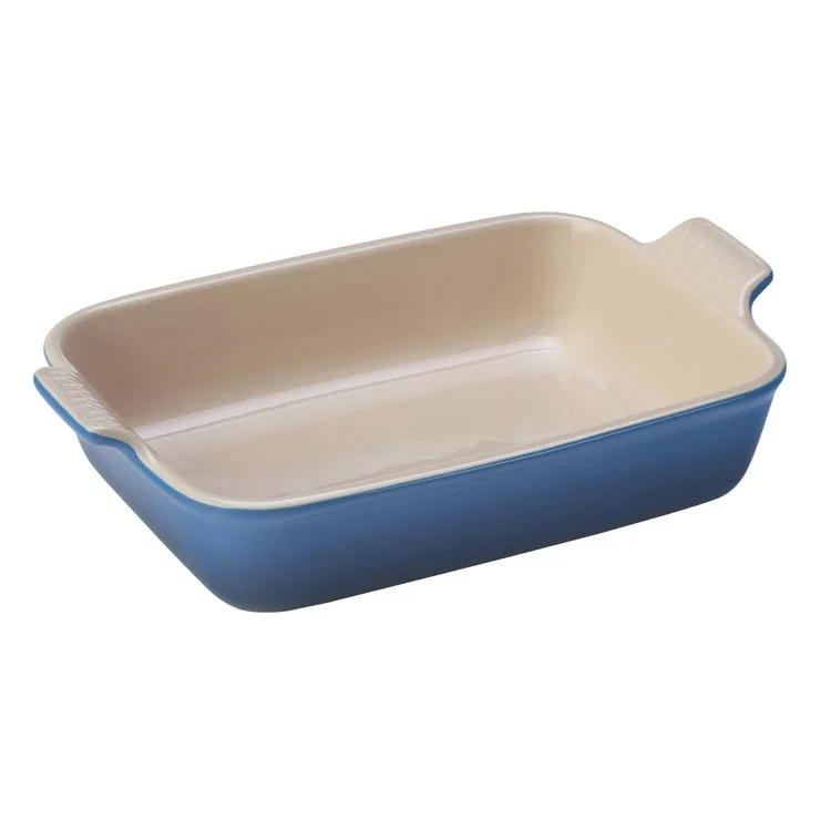 Heritage 4-Quart Stoneware Rectangular Dish - Marseille