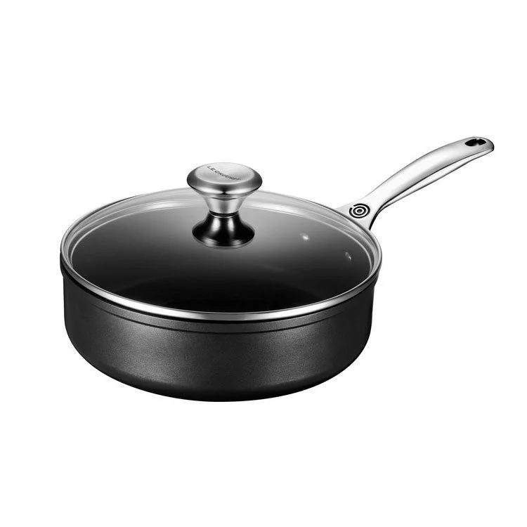 Toughened Nonstick PRO 3.5-Quart Saute Pan with Glass Lid