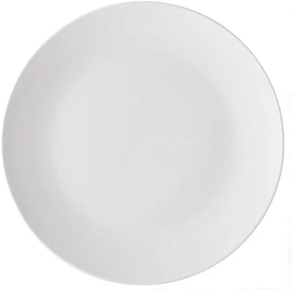 Maxwell & Williams White Basics - Coupe Entree Plate 23cm