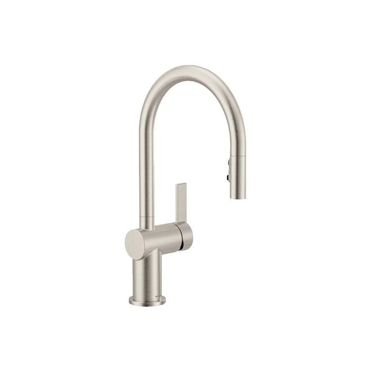 Kitchen Faucet Cia 1 Lever ADA Spot Resist Stainless Pull Down 1/3 Hole 1.5 Gallons per Minute