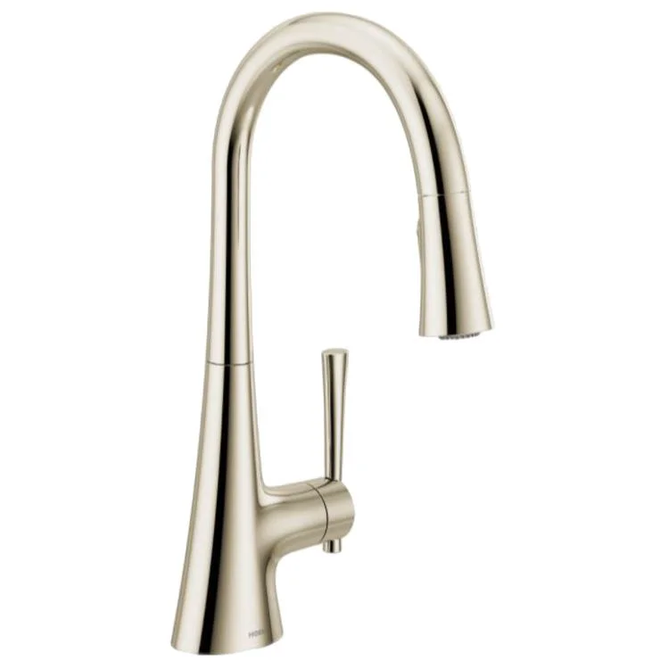 Kitchen Faucet Kurv 1 Lever ADA Spot Resist Stainless Pull Down 1.5 Gallons per Minute