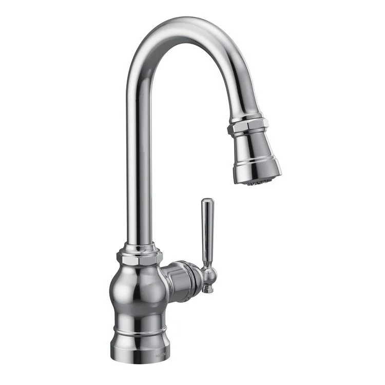 Bar Faucet Paterson 1 Lever ADA Chrome Pull Down