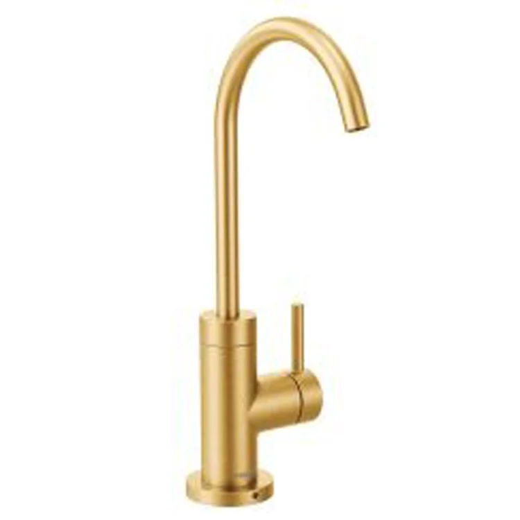 Beverage Faucet Sip Modern 1 Lever ADA Brushed Gold High Arc