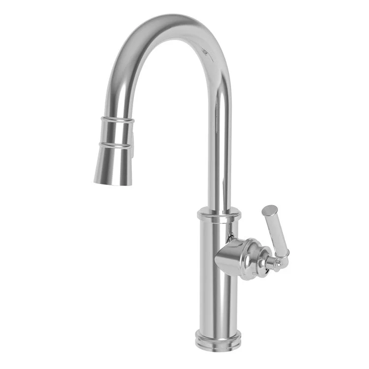 Kitchen Faucet Taft 1 Lever ADA Antique Nickel Pull Down Spout Height 10-1/3 Inch 1.8 Gallons per Minute