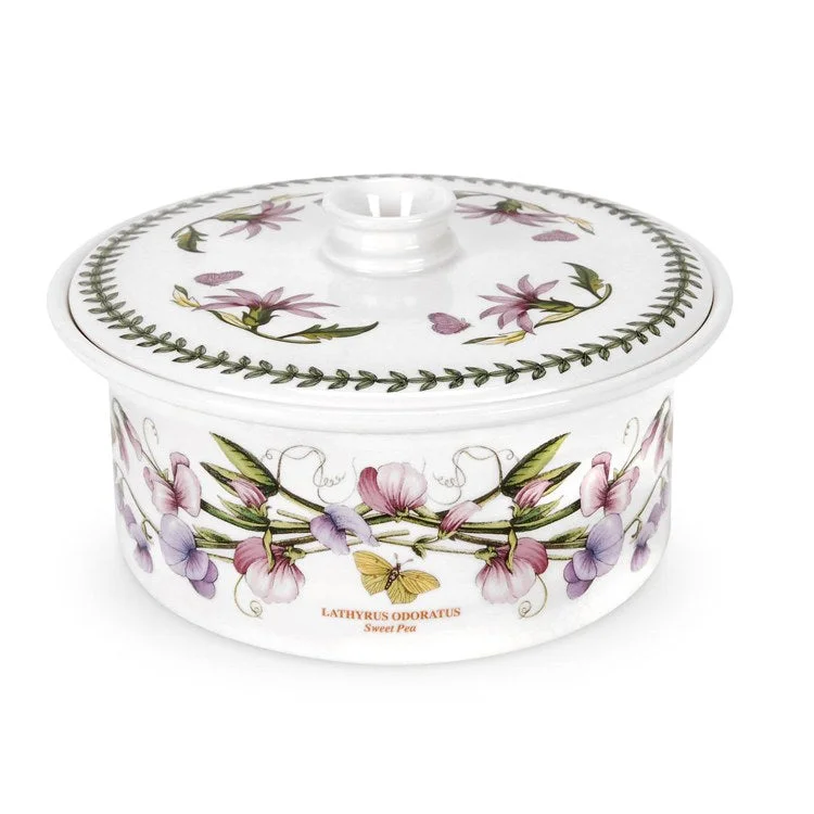 Botanic Garden Covered Casserole Dish - Sweet Pea