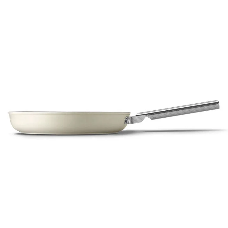 12" Fry Pan - Cream