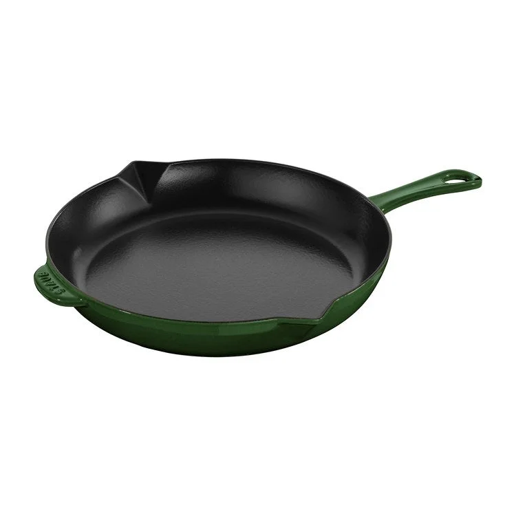 10" Cast Iron Fry Pan - Basil