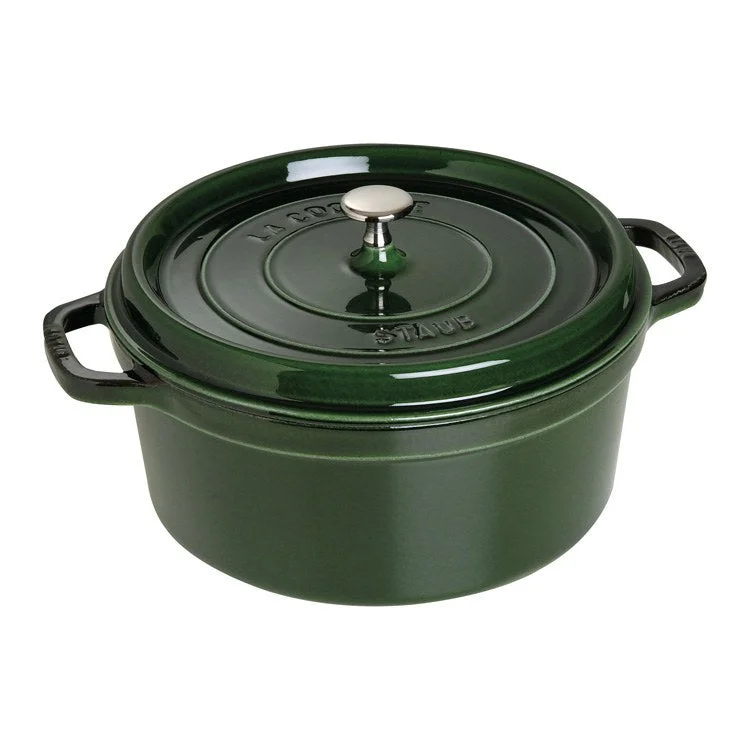 7-Quart Round Cocotte - Basil