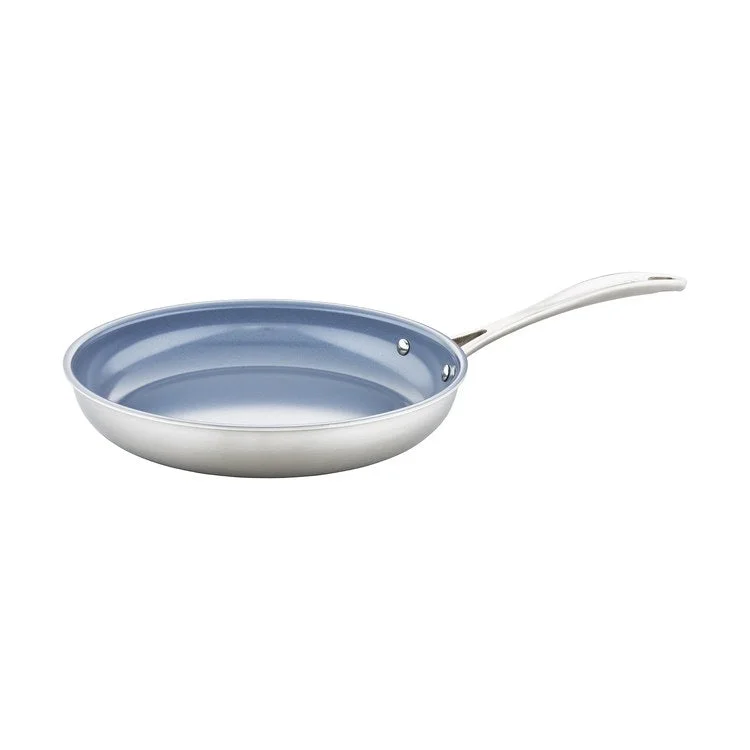 Spirit 3-Ply 10" Stainless Steel and Ceramic Nonstick Fry Pan