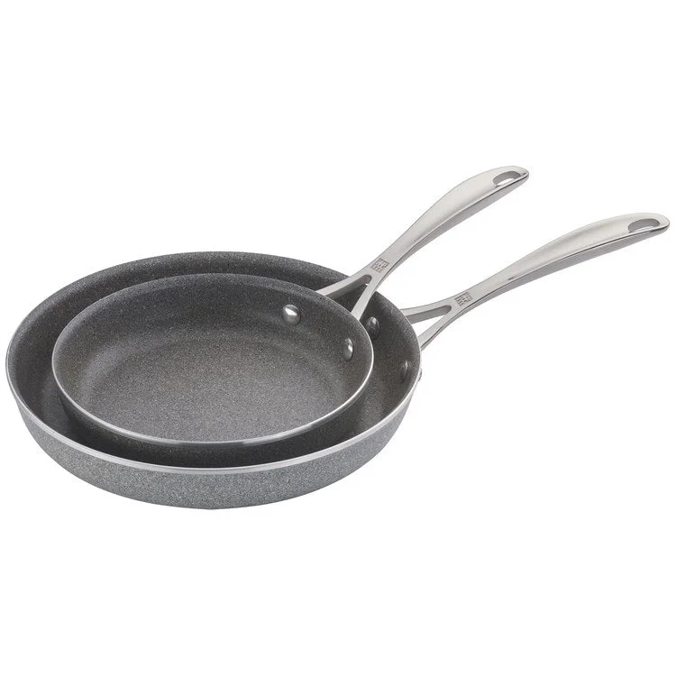 Vitale Two-Piece Nonstick Aluminum Fry Pan Set